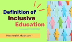 Definition of Inclusive Education