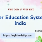 Higher Education System in India
