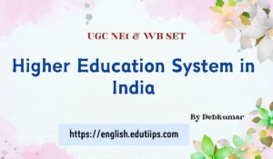 Higher Education System in India